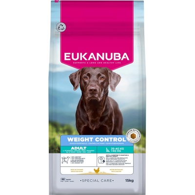 Eukanuba Special Care Weight Control Adult Large 2 x 15 kg