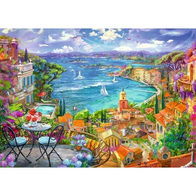 Ravensburger Saint-Tropez Francie 1000 dielov