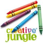 Creative Jungle Мазен молив creative jungle кръгъл заострен 12 цвята cfa2453 (cfa2453)