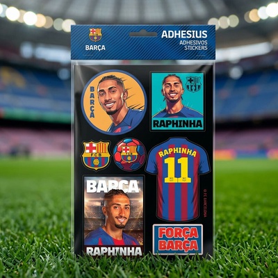 Fan-shop arch samolepek Barcelona FC Raphinha
