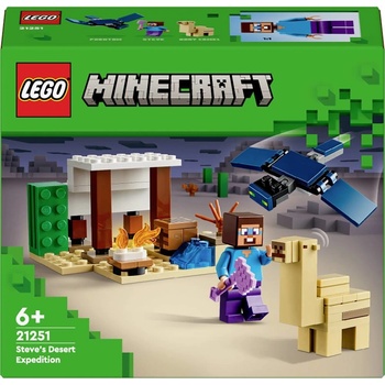 LEGO® Minecraft 21251 Stevova pouštní expedice