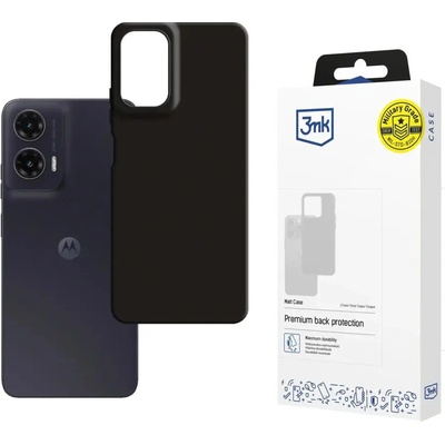 3mk Protection 3mk Matt Case за Motorola Moto G35 5G - черен (5903108608923)