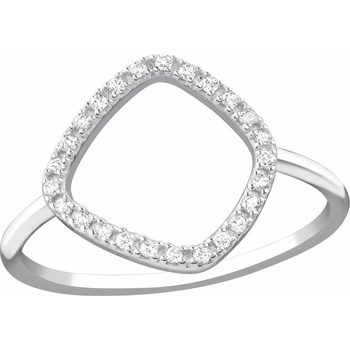 Image 1 of Bijutanki Сребърен Пръстен - Фигура с Камъни