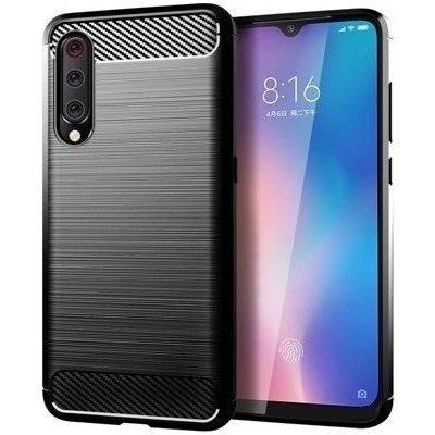 Pouzdro Jelly Case Xiaomi Mi A3 - Carbon LUX - černé
