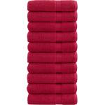 vidaXL Премиум хавлиени кърпи SOLUND 10 бр зелени 100x150 см 600 gsm (137409)