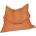 PUFRELAX Калъф за пуф, Голяма възглавница, 350л. , Magic Pillow - Orange (COVER_PUF-G-MP-ML-OR)
