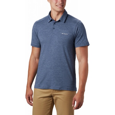 Columbia pánske tričko Tech Trail Polo modré