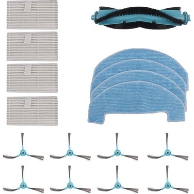 Mobilly Sencor SRV6450BK, SRV6485BK kartáče a filtry a mopovací textilie 17 ks