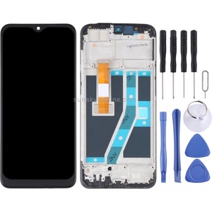 OPPO LCD Дисплей и Тъч Скрийн с рамка за OPPO Realme C2 / A1k