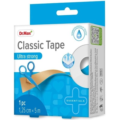Dr.Max Classic Tape 1,25 cm x 5 m 1 ks