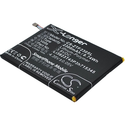 Cameron Sino Батерия за ZTE Grand S Flex, MF910, MF920, MF971 и други, 2300 mAh, Li-Pol (CS-ZTF230SL)