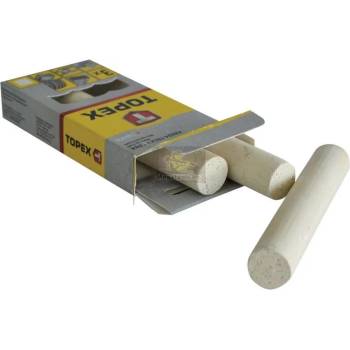 TOPEX Креда техническа ф13 х 85mm бяла 3броя комплект Topex 34229