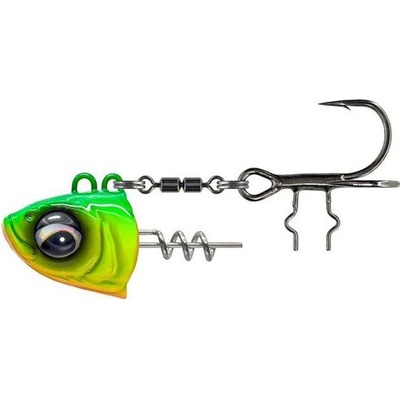 Savage Gear Zavrtávací Hlava Monster Vertical Head Chartreuse vel.2 150g