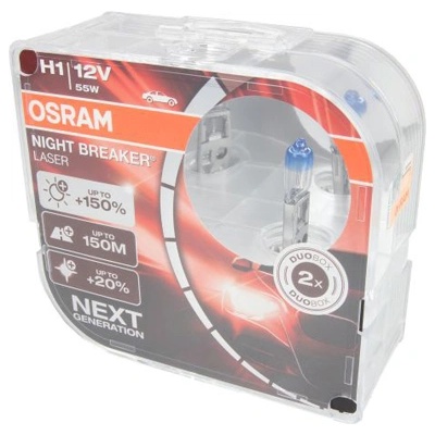 OSRAM Крушка OSRAM H1, 12V, 55W, 1550lm, 2 броя