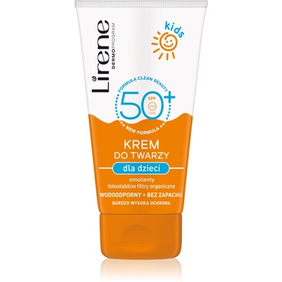 Lirene Sun Kids защитен крем за лице водоустойчив за деца 50ml