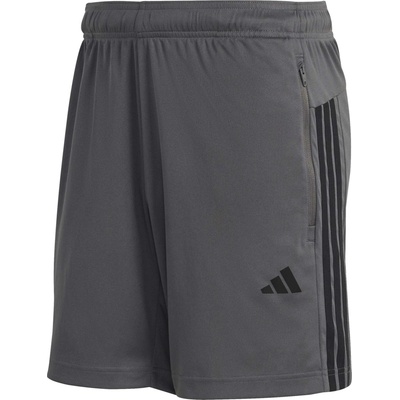 adidas TRAIN Essentials PIQUÉ 3-STRIPES sivá čierna