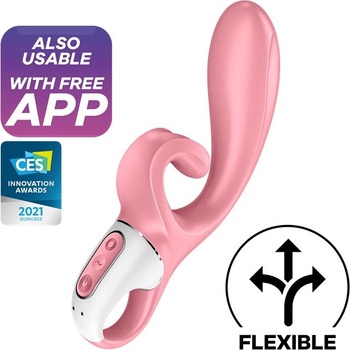 Image 1 of Satisfyer Вибратор с APP млечно розов Satisfyer Hug me