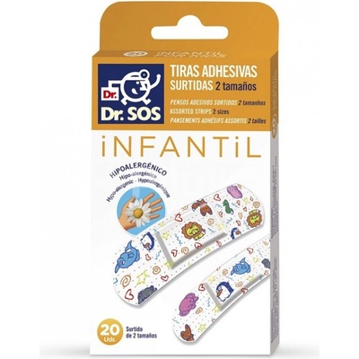 Dr.SOS detské hypoalergénne mix 20ks