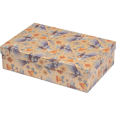 ARGUS Darčeková krabica natur vianočný kraftový papier 25381175