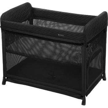 KinderKraft Сгъваема кошара на 2 нива KinderKraft - Moon Dream, Black (KLMODR00BLK3000)