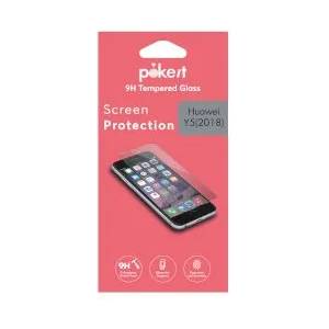Pokeit Screen Protector Tempered Glass for Y5 2018