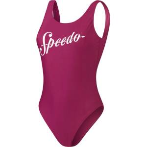 Speedo Бански костюм Speedo Women's One Piece Swimsuit - Purple/White