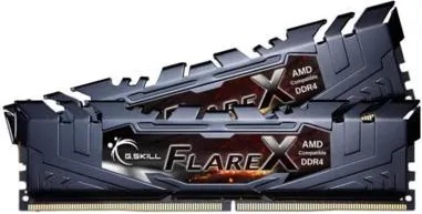 G.SKILL FlareX 16GB (2x8GB) DDR4 3200MHz F4-3200C14D-16GFX от 211