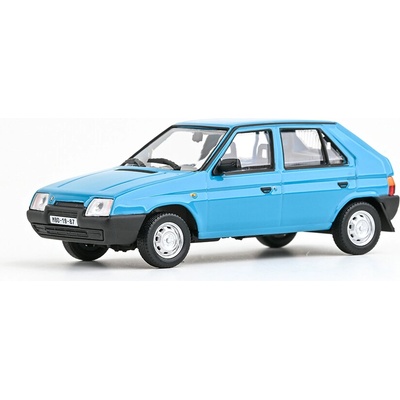 Abrex Škoda Favorit 136L 1988 Modrá Adriatyk 1:43