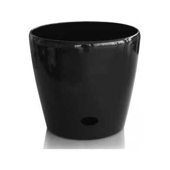 Image 1 of HORECANO Саксия кръгла 28 х 26см - Черна (019758)
