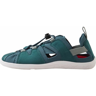 Dětské barefoot sandály Reima Valoa - Dark Teal 40