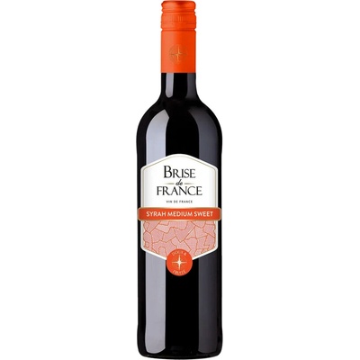 Brise de France Syrah polosladké francouzské červené 12% 0,75 l (holá láhev)