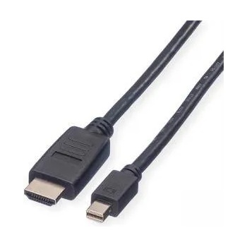 Roline VALUE Mini DisplayPort кабел Mini DP HDTV MM черен цвят, 11.99. 5793