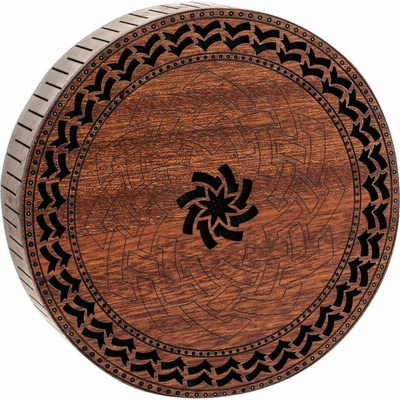 Shamann The River Drum Natural 12 cm Wave bubon Natural