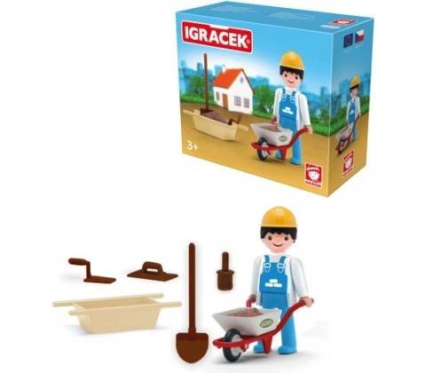Efko IGRÁČEK Zedník s doplňky mini