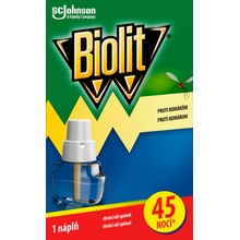 Biolit tekutá náplň do elektrického odpařovače 27 ml 45 nocí bez parfemace