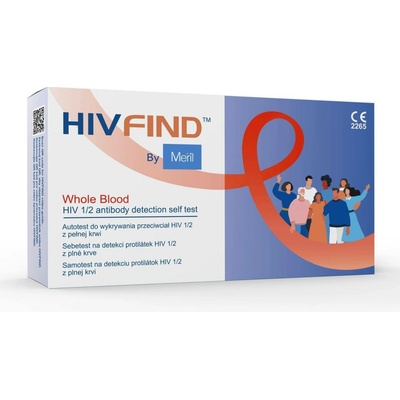 Pharma Activ Meril HIV Find Sebetest na detekci HIV z krve 1 ks