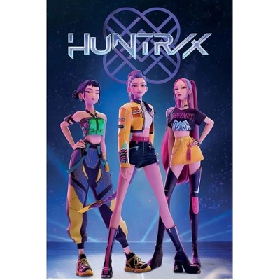 Plakát K Pop Demon Hunters 61x91cm