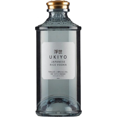 Ukiyo Japanese Rice Vodka 40% 0,7 l (holá láhev)