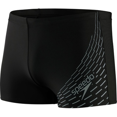Speedo Бански гащета Speedo Men's Medley Asht Swimming Trunks - Black/Grey