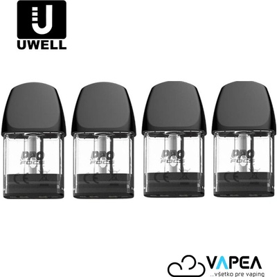 Uwell Caliburn A2 cartridge 0,9 ohm 4 ks