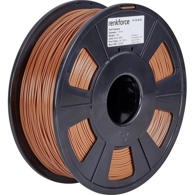 Renkforce RF-4511212 PLA 1.75 mm 1kg hnedá 1 ks