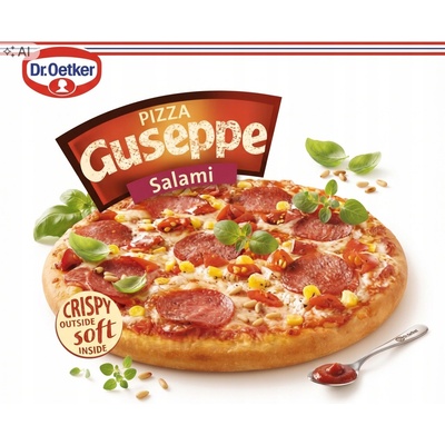 Dr. Oetker Pizza Guseppe so salámou, mrazená, 380 g