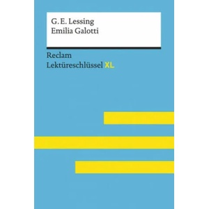 Gotthold Ephraim Lessing: Emilia Galotti | Theodor Pelster (ISBN: 9783150154496)