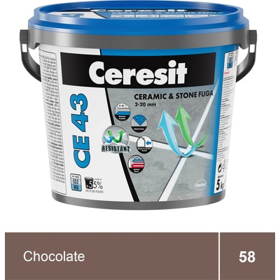 Henkel Ceresit CE 43 5 kg chocolate – Zboží Mobilmania