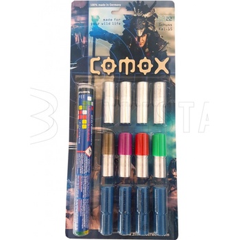 Zink-Feuerwerk Pyro světlice Comox set 22 ks