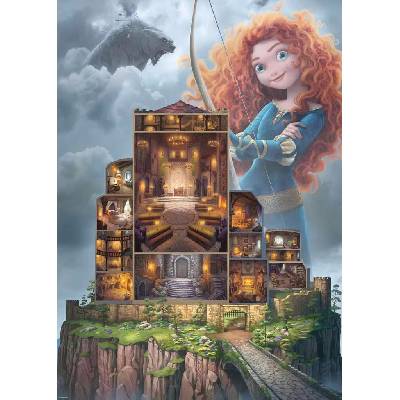 Ravensburger - Puzzle Disney Castle Collection: Merida - 1 000 piese