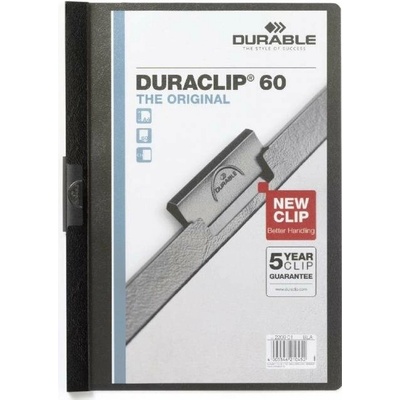 Durable Obal s klipom DURACLIP Original 60 čierny