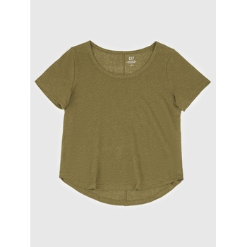 GAP Ленена тениска GAP GAP | Zelen | ЖЕНИ | XS