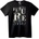 NOONEBRAND Тениска Урбанистично бъдеще на NYC - M, Black