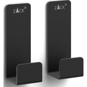 Zack Куки за стена Potes 5, 5 см черни 2 бр (40609)